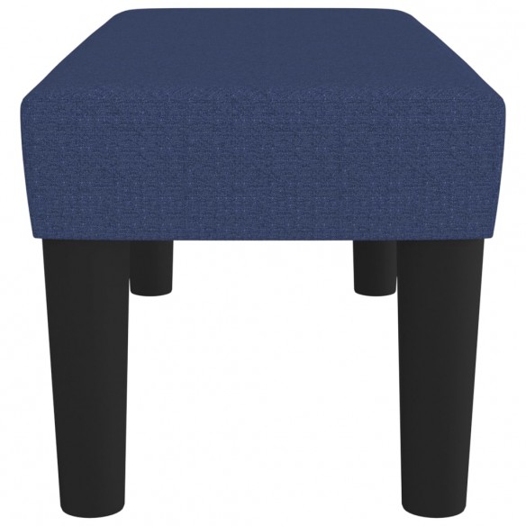 Banc Bleu 70x30x30 cm Tissu