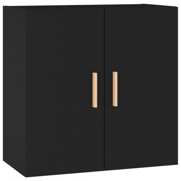 Armoire murale Noir 60x30x60 cm Bois d'ingénierie