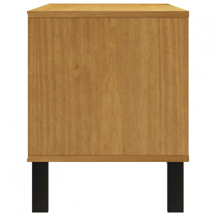 Meuble TV FLAM 110x40x50 cm bois massif de pin Meuble TV FLAM 110x40x50 cm bois massif de pin
