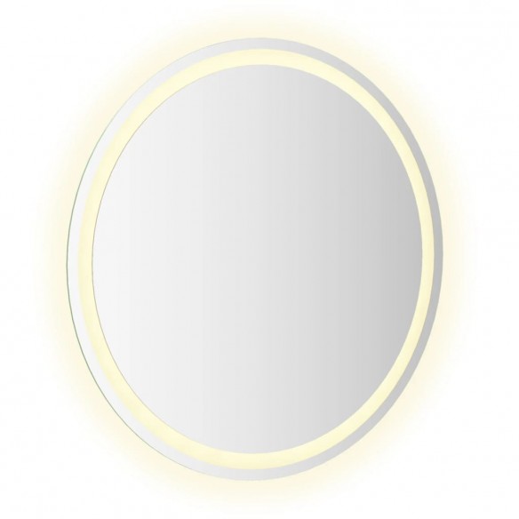 Miroir de salle de bain à LED 70 cm rond