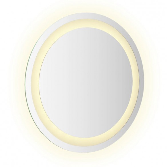 Miroir de salle de bain à LED 40 cm rond