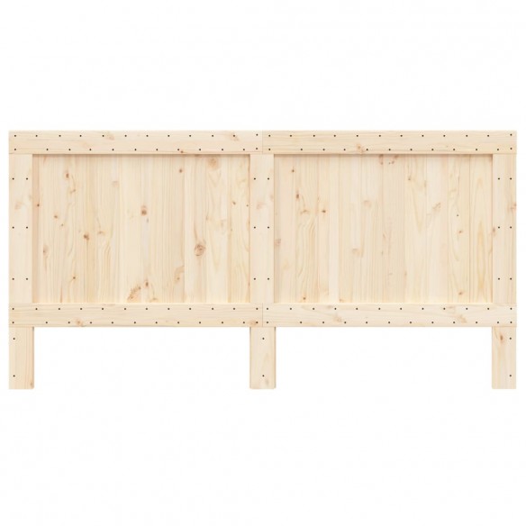 Tête de lit 200x104 cm bois massif de pin