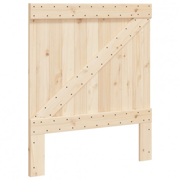 Tête de lit 90x104 cm bois massif de pin