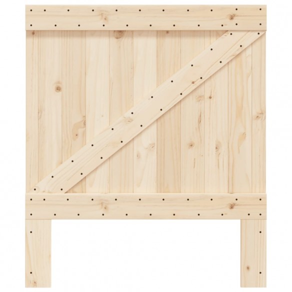 Tête de lit 90x104 cm bois massif de pin