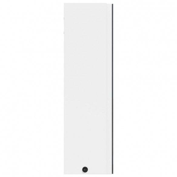 Armoire de salle de bain à miroir avec LED blanc 60x13x52 cm