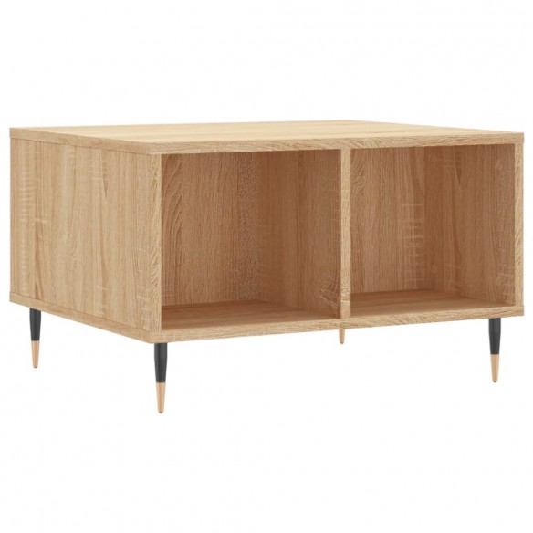 Table basse Chêne sonoma 60x50x36,5 cm Bois d'ingénierie