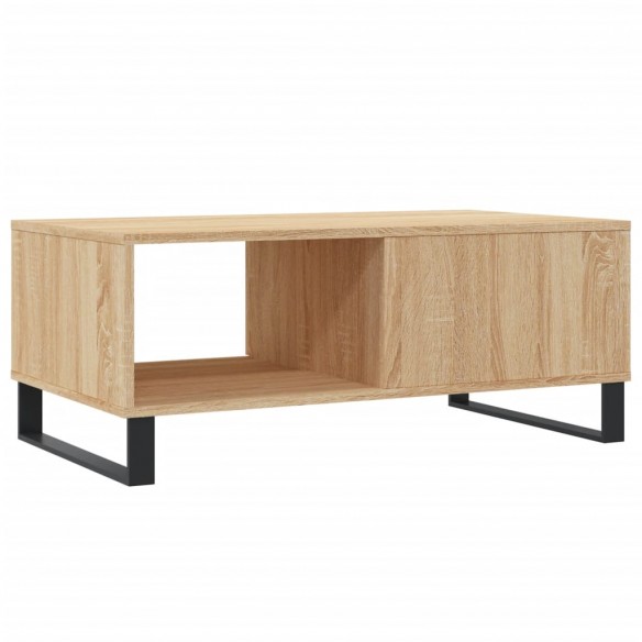 Table basse Chêne sonoma 90x50x36,5 cm Bois d'ingénierie