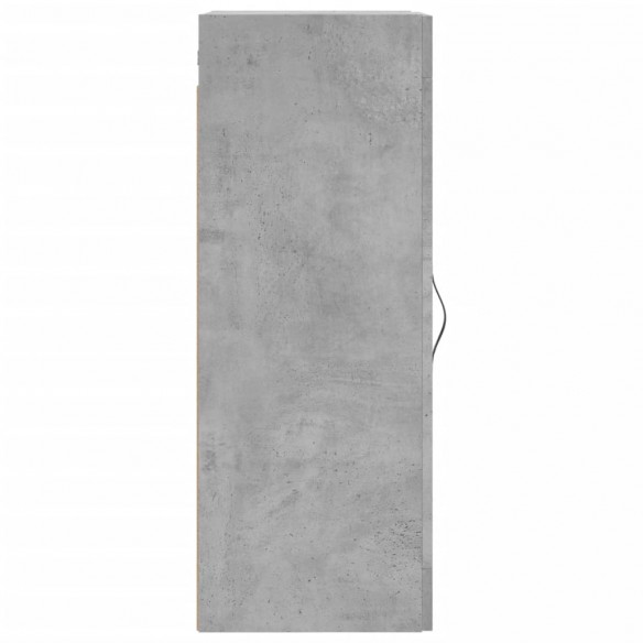 Armoire murale gris béton 34,5x34x90 cm