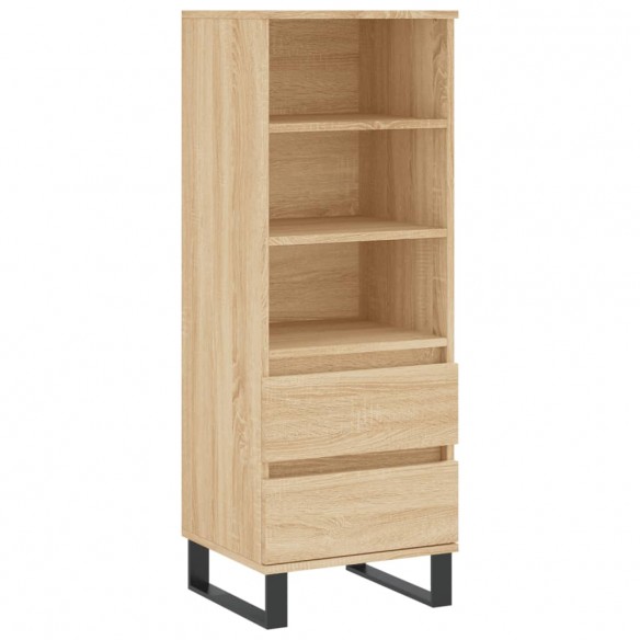 Buffet haut Chêne sonoma 40x36x110 cm Bois d'ingénierie