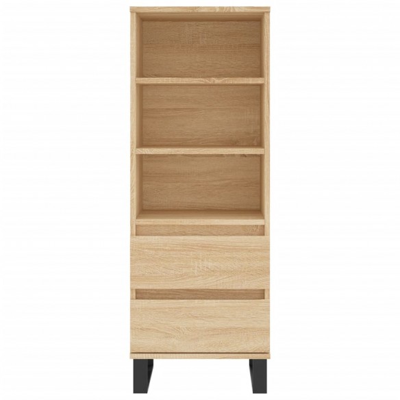 Buffet haut Chêne sonoma 40x36x110 cm Bois d'ingénierie