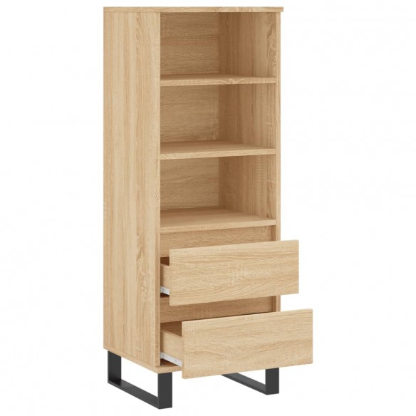 Buffet haut Chêne sonoma 40x36x110 cm Bois d'ingénierie