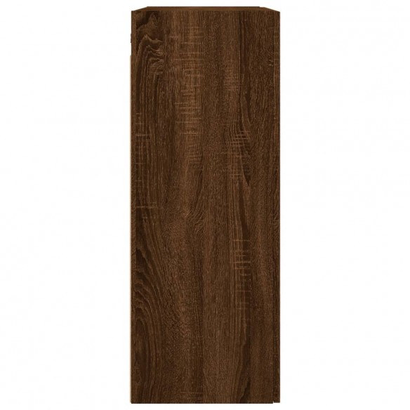 Armoire murale chêne marron 69,5x34x90 cm bois d'ingénierie