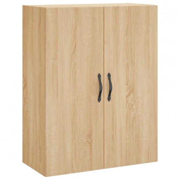 Armoires murales 2 pcs chêne sonoma bois d'ingénierie