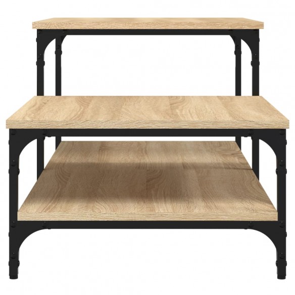 Table basse chêne sonoma 100x50,5x45 cm bois d'ingénierie