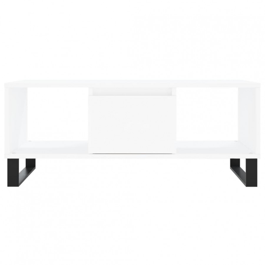 Table basse Blanc 90x50x36,5 cm  Table basse Blanc 90x50x36,5 cm