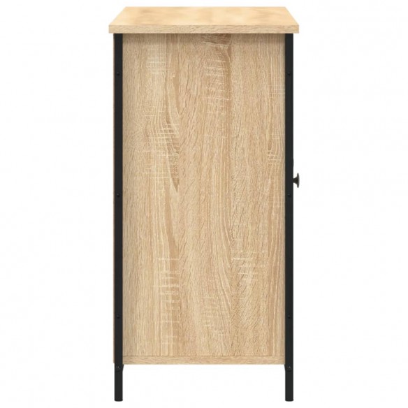 Buffet chêne sonoma 100x35x70 cm bois d'ingénierie