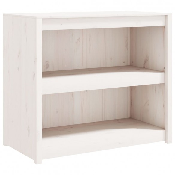 Armoire de cuisine d'extérieur blanc bois de pin massif