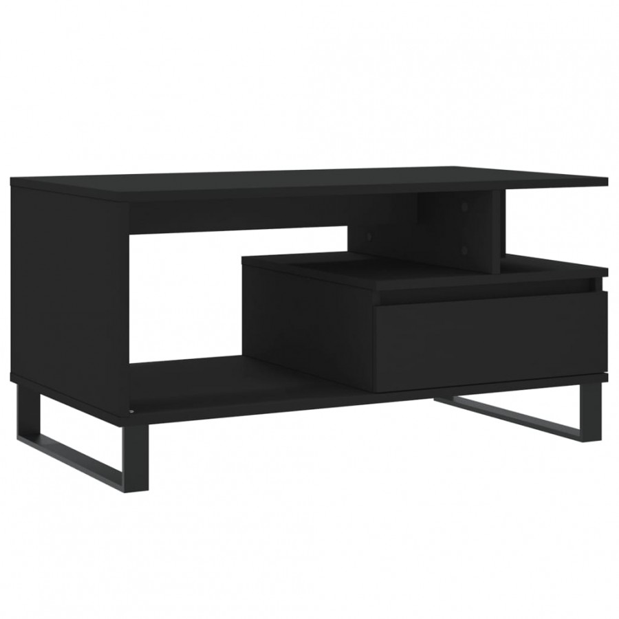 Table basse Noir 90x49x45 cm  Table basse Noir 90x49x45 cm