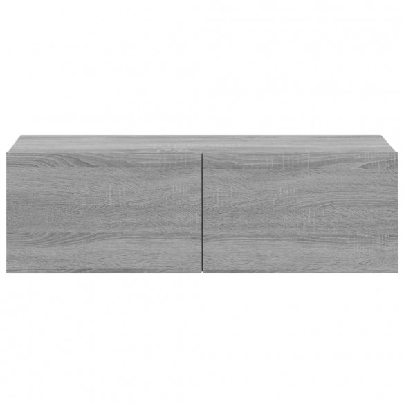 Ensemble de meubles TV 3 pcs Sonoma gris Bois d'ingénierie