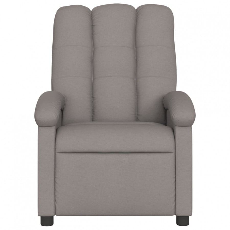 Fauteuil inclinable Taupe Tissu Fauteuil inclinable Taupe Tissu