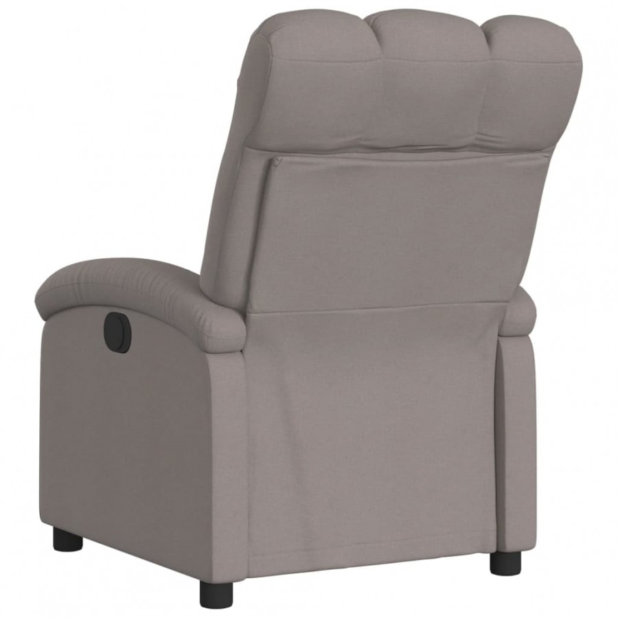 Fauteuil inclinable Taupe Tissu Fauteuil inclinable Taupe Tissu