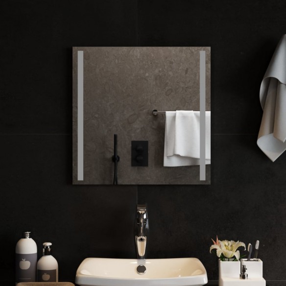 Miroir de salle de bain à LED 50x50 cm