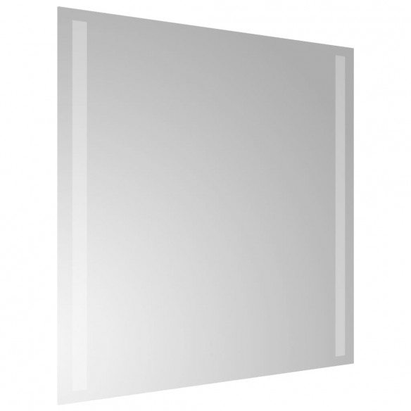 Miroir de salle de bain à LED 50x50 cm