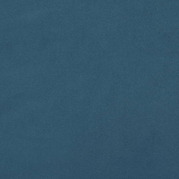 Tête de lit avec oreilles Bleu foncé 147x23x118/128 cm Velours