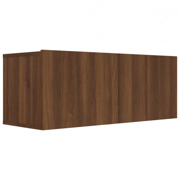 Ensemble de meubles TV 7 pcs Chêne marron Bois d'ingénierie