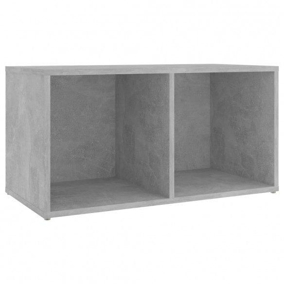 Meuble TV Gris béton 72x35x36,5 cm Aggloméré