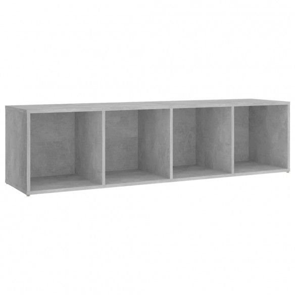 Ensemble de meubles TV 5 pcs Gris béton Aggloméré