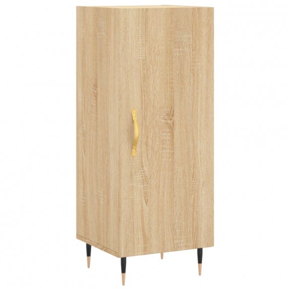 Buffet haut Chêne sonoma 34,5x34x180 cm Bois d'ingénierie