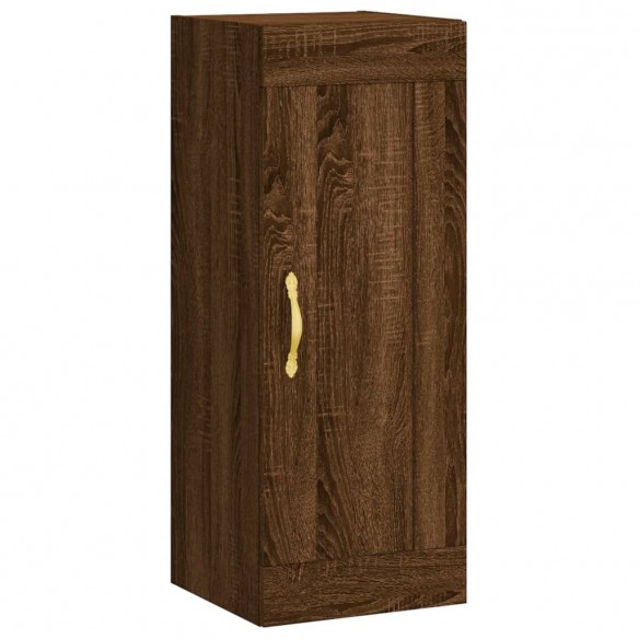 Armoire murale chêne marron 34,5x34x90 cm bois d'ingénierie