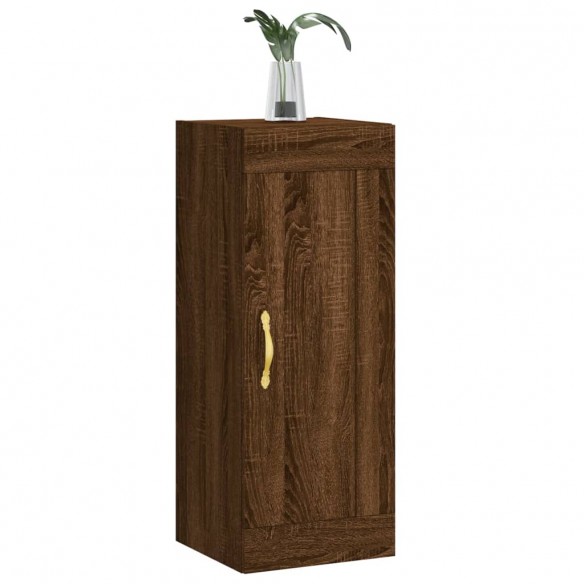 Armoire murale chêne marron 34,5x34x90 cm bois d'ingénierie