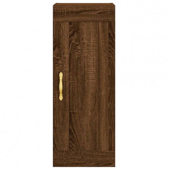 Armoire murale chêne marron 34,5x34x90 cm bois d'ingénierie