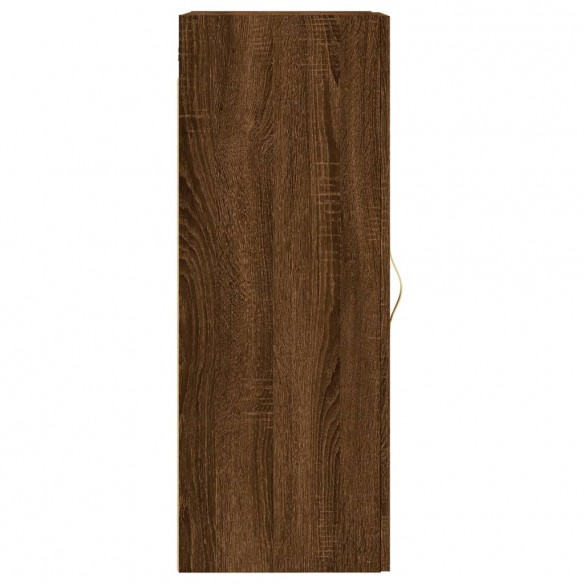 Armoire murale chêne marron 34,5x34x90 cm bois d'ingénierie