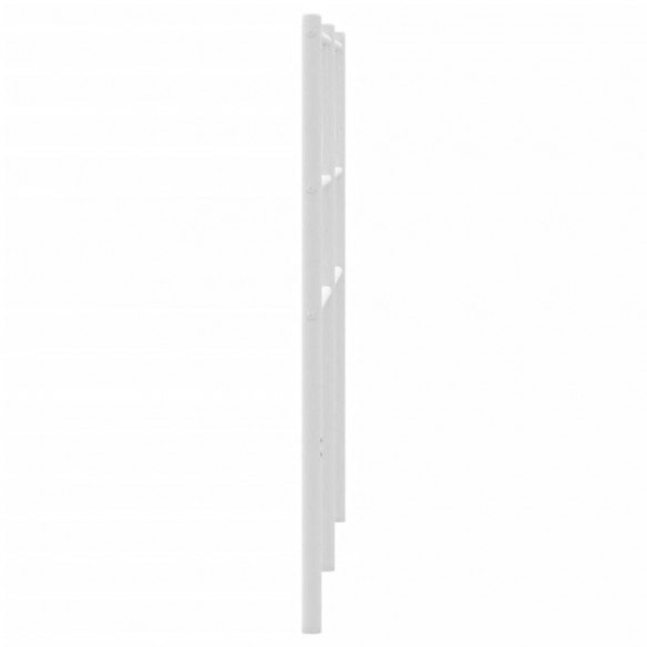 Tête de lit métal blanc 135 cm