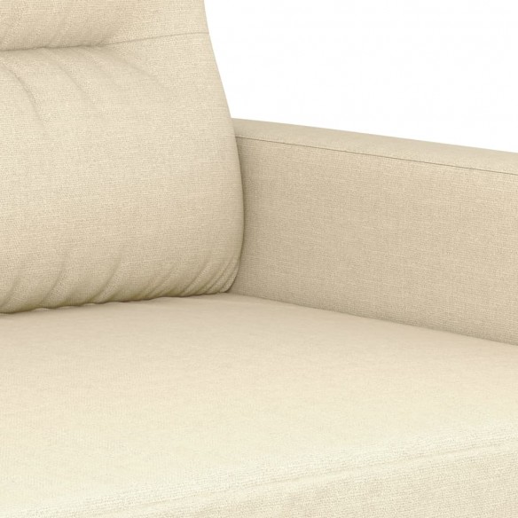 Fauteuil Crème 60 cm Tissu