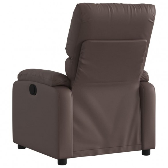 Fauteuil inclinable Marron Similicuir