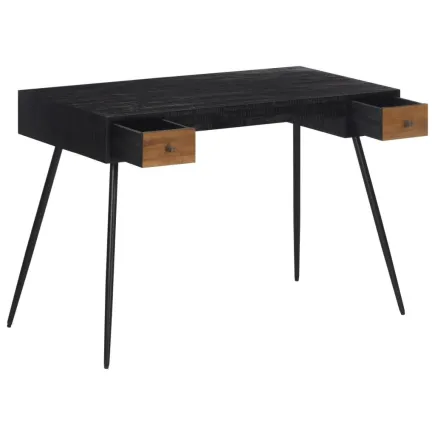 Bureau 117x56,5x75 cm teck massif récupéré 2