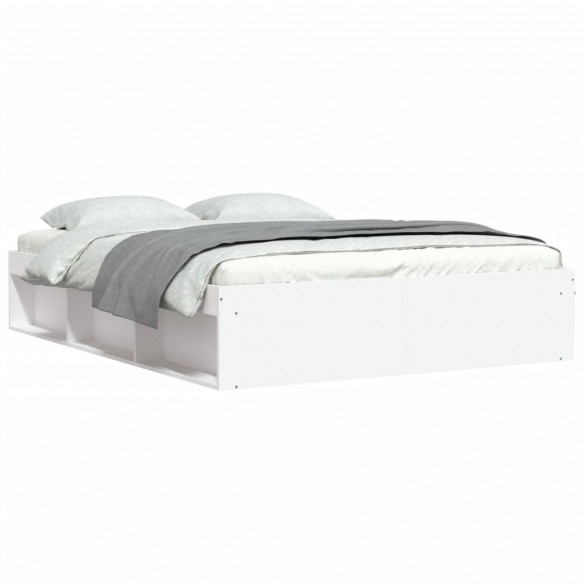 Cadre de lit blanc 140x200 cm