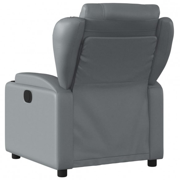 Fauteuil inclinable Gris Similicuir