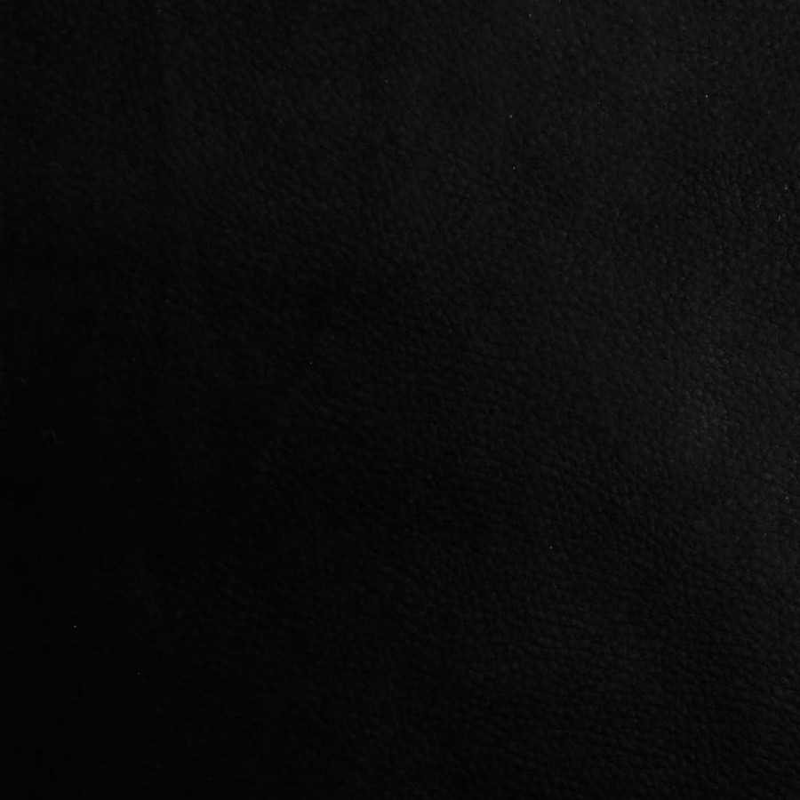 Banc à manger noir 248x32x45 cm acier et similicuir