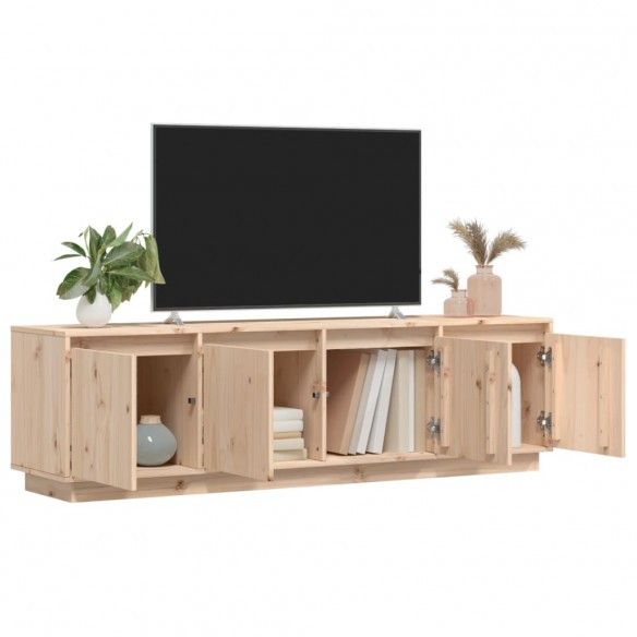 Meuble TV 156x37x45 cm Bois de pin massif