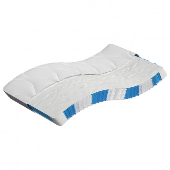 Matelas à ressorts ensachés moyen 100x220 cm