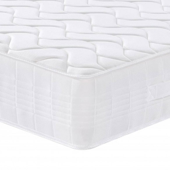 Matelas à ressorts ensachés dureté moyenne 90x190 cm