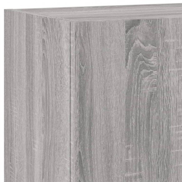 Armoires murales TV 5 pcs sonoma gris bois d'ingénierie