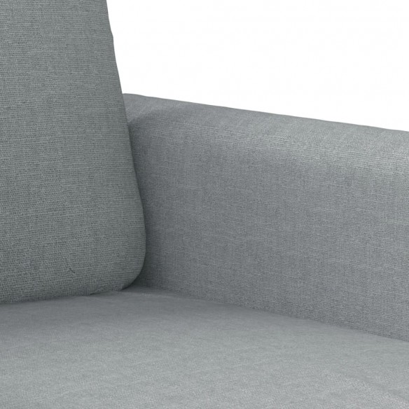 Fauteuil Gris clair 60 cm Tissu