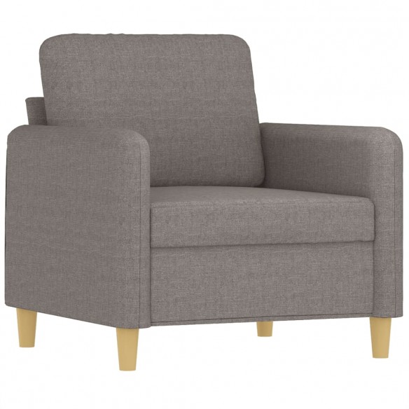 Fauteuil Taupe 60 cm Tissu