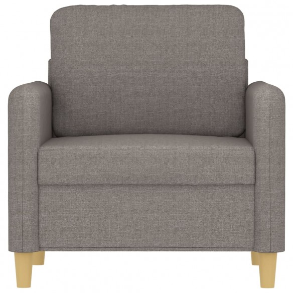 Fauteuil Taupe 60 cm Tissu